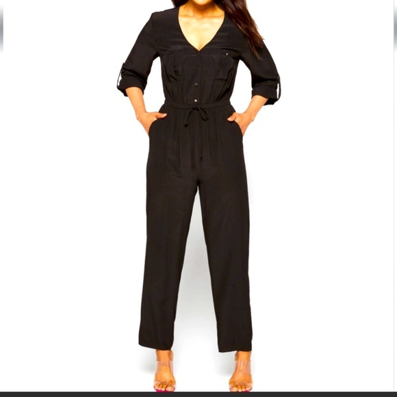 Heatherly Kaleigh Hazel Jumpsuit black S new without tag Stitch Fix Exclusive - Picture 1 of 13